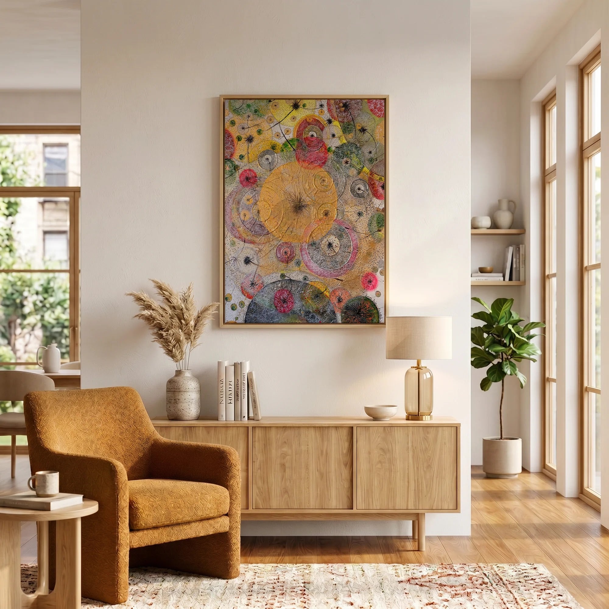 Golden Orbits by Dragica Buco — canvas