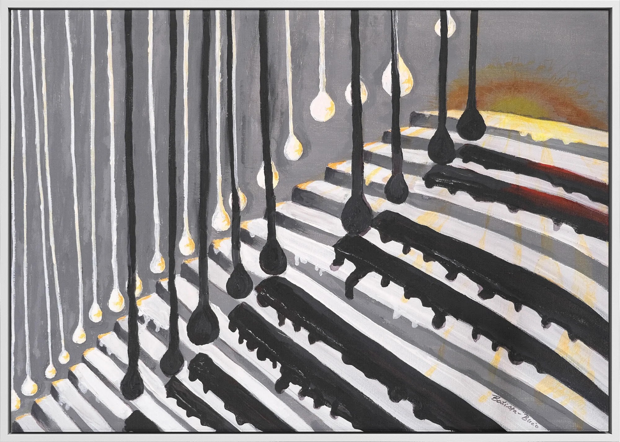 Golden Cascade by Dragica Buco — canvas