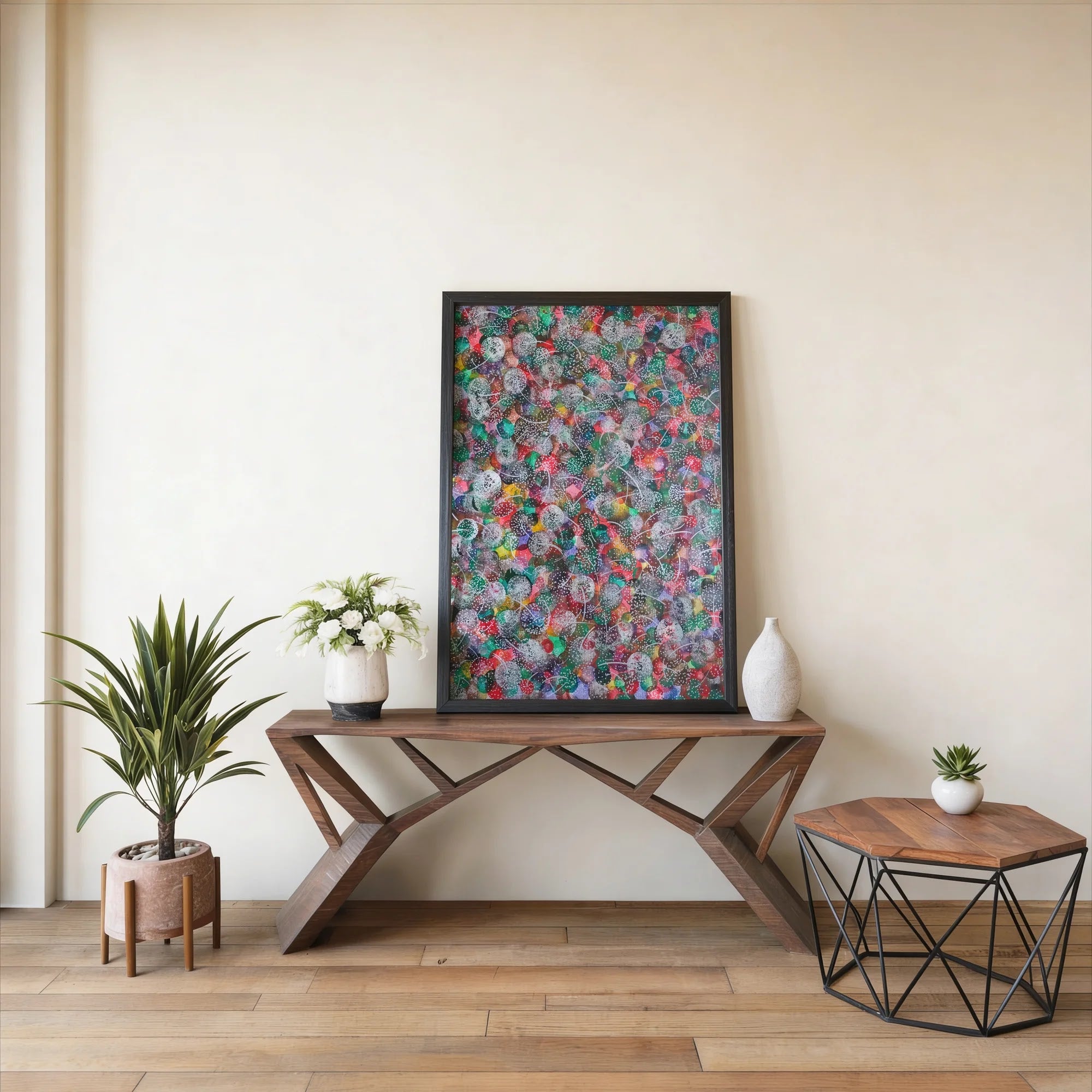 Confetti Bloom by Dragica Buco — lifestyle context art print