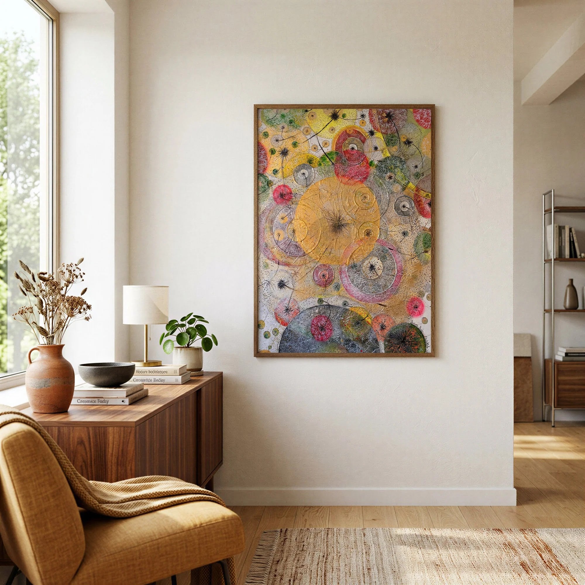 Golden Orbits by Dragica Buco — lifestyle art print