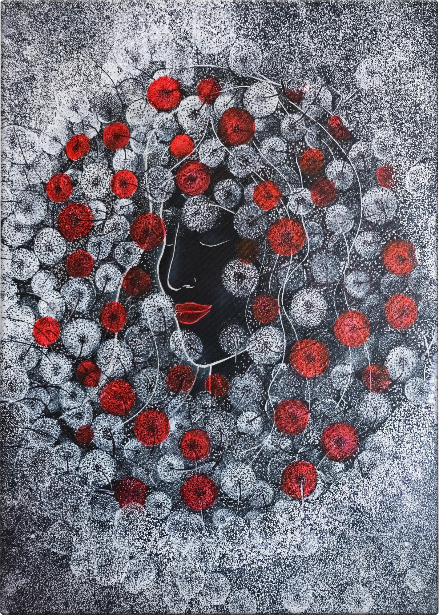 Crimson Reverie by Dragica Buco — canvas