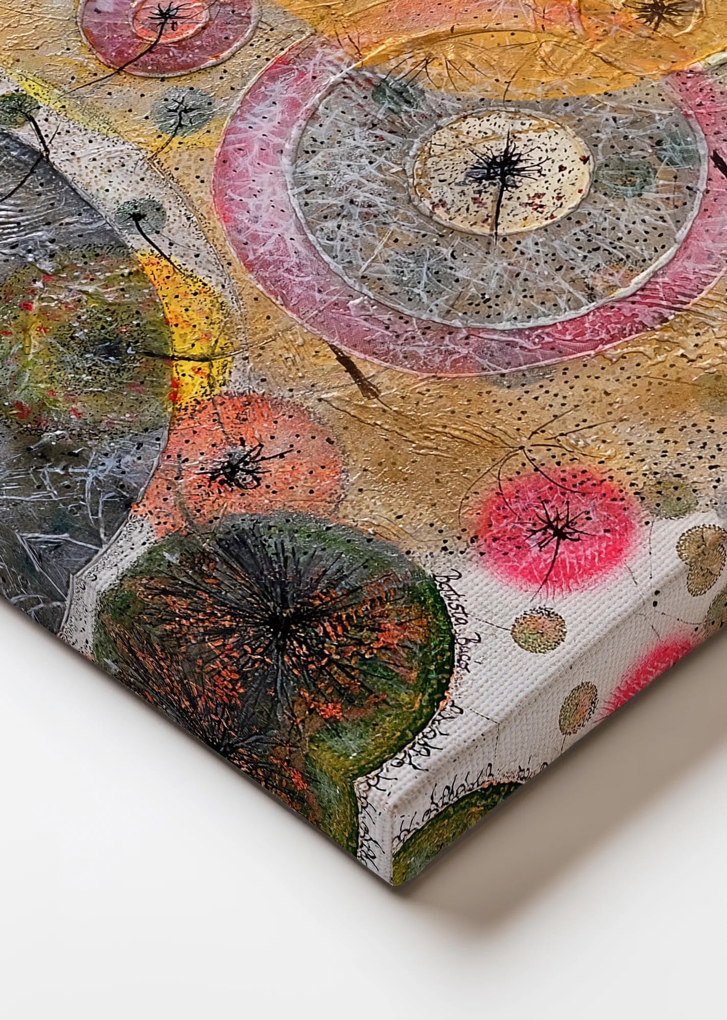 Golden Orbits by Dragica Buco — canvas