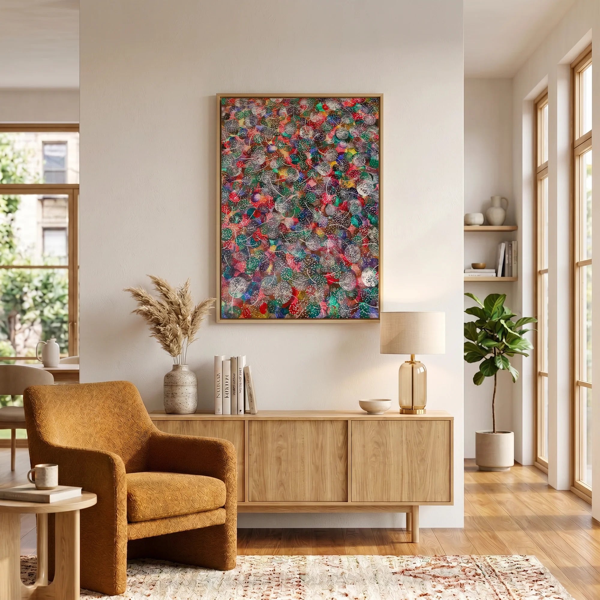 Petal Confetti by Dragica Buco — canvas
