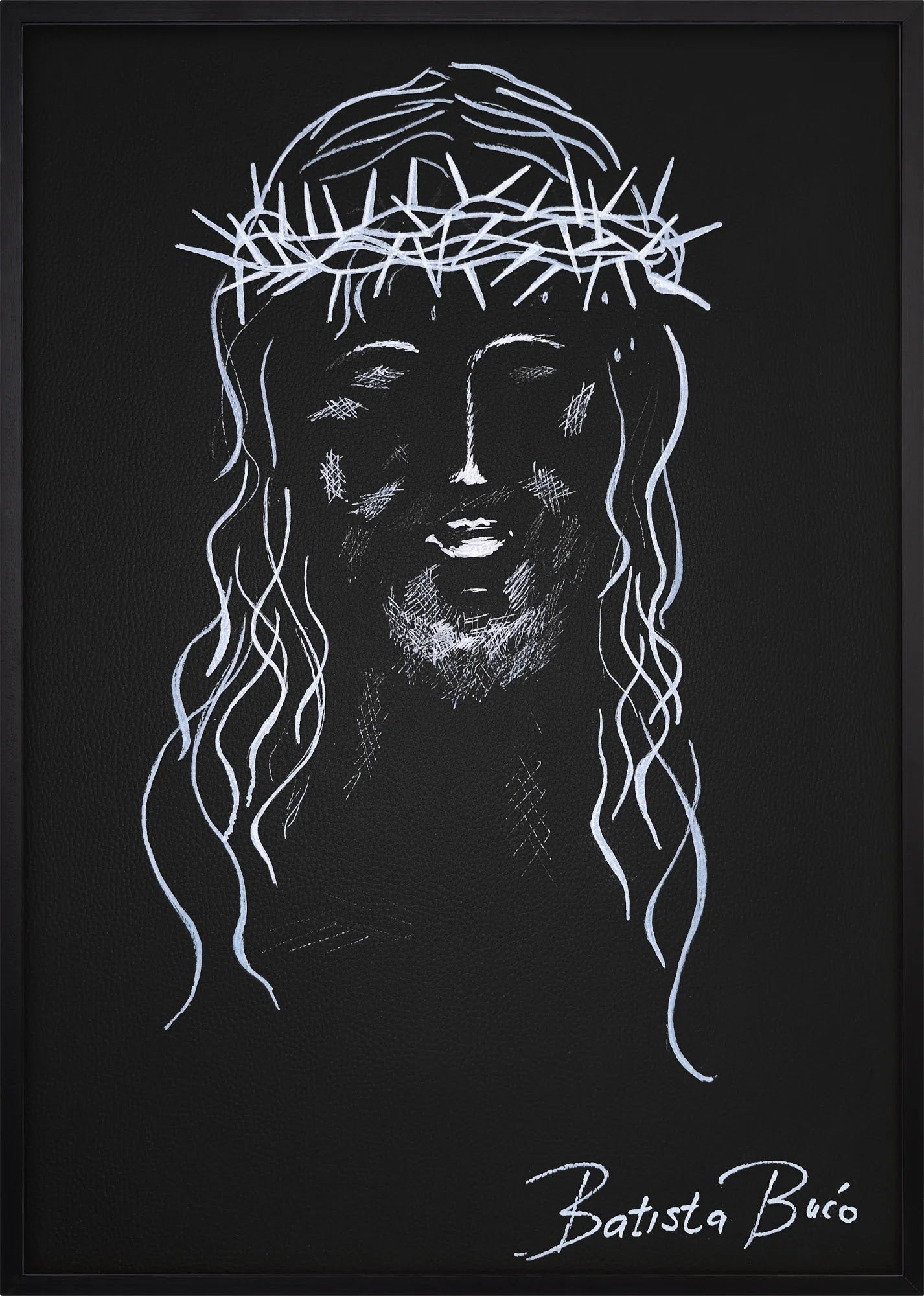 Crown of Thorns by Dragica Buco — black wood framed art print