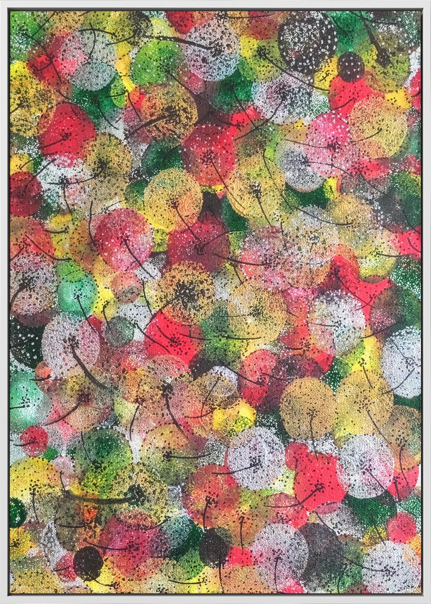 Autumn Dandelion Drift by Dragica Buco — canvas